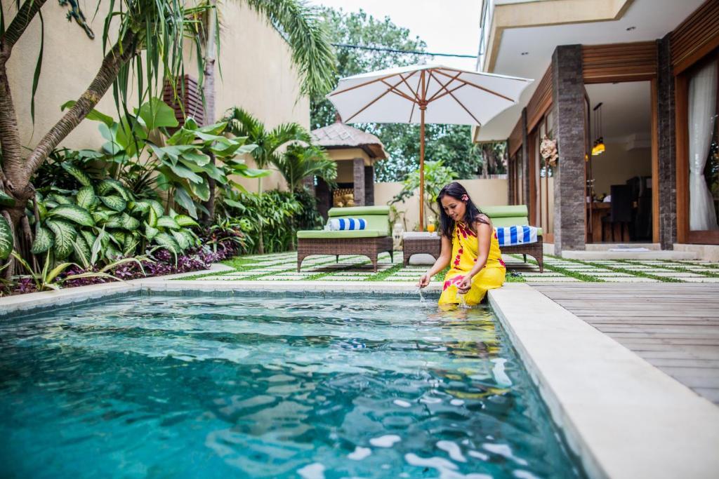 O Villas Seminyak Kamer foto
